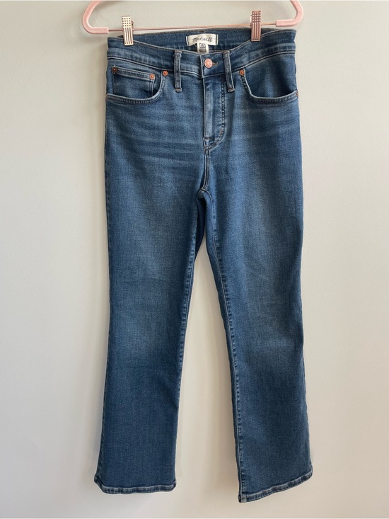 Madewell Denim - Madewell Mid-Rise Kick Out Jeans Blue Denim